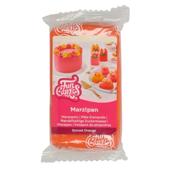 Mazapán naranja 250 g - Sin gluten - Funcakes