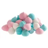 Merenguitos de azúcar blancos, rosas y azules 90 gr - Sin gluten - Dekora