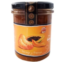 Mermelada de naranja y papaya 240 gr - 100% Natural - Esencia Andalusí