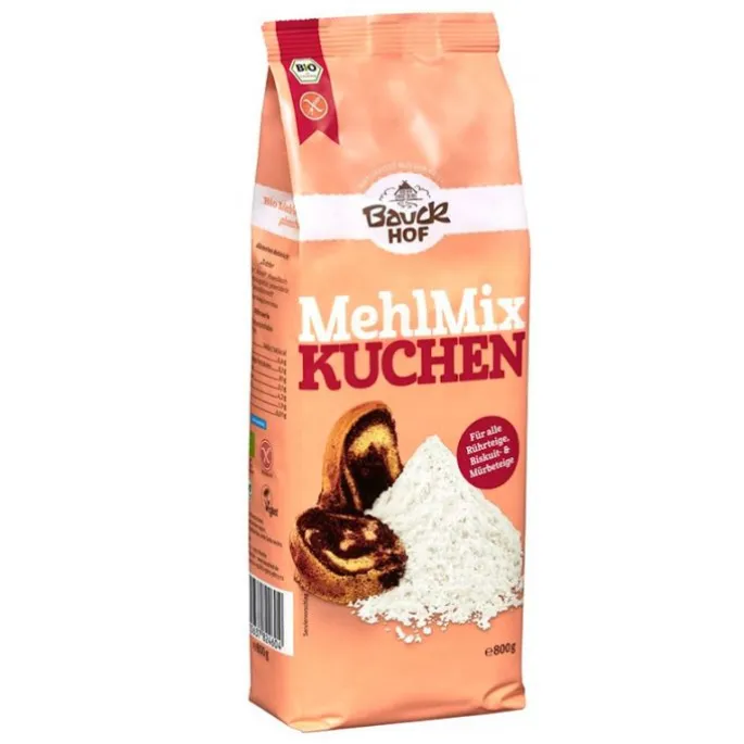 Mezcla de harinas para repostería ecológica 800 gr - Sin gluten - Bauckhof