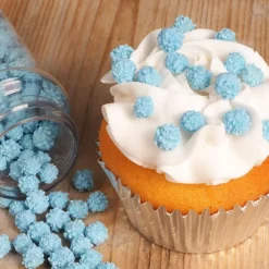 Mimosas de azúcar azules 45 g - Funcakes