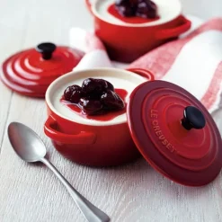 Mini cocotte 10 cm Bamboo - Cerámica de gres - Le Creuset