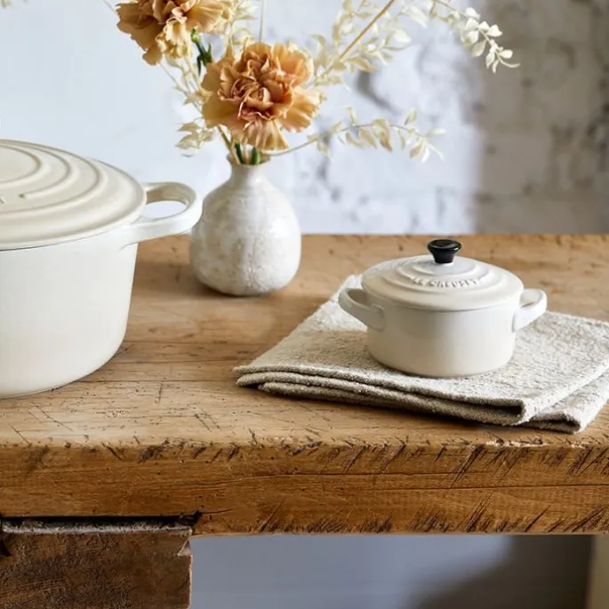 Mini cocotte 10 cm Bamboo - Cerámica de gres - Le Creuset