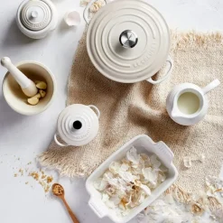 Mini cocotte 10 cm Bamboo - Cerámica de gres - Le Creuset