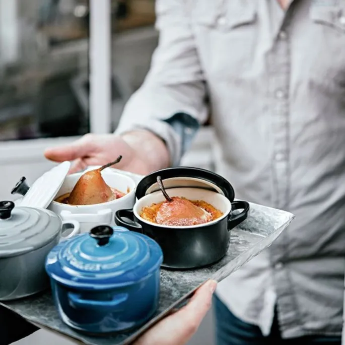 Mini cocotte 10 cm Cereza - Cerámica de gres - Le Creuset
