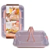 Molde antiadherente Gold Line y transportador 2 en 1 - Decora