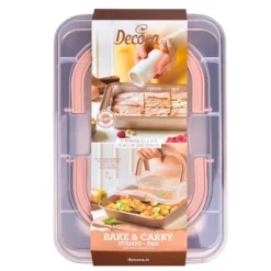Molde antiadherente Gold Line y transportador 2 en 1 - Decora