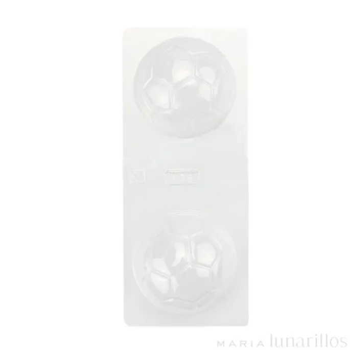 Molde 2 balones de fútbol 3D