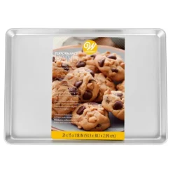 Molde bandeja rectangular de aluminio anodizado Performance Pans 51 x 36 x 3 cm - Wilton