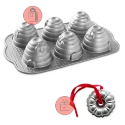 Molde Beehive Cakelet Pan - Nordic Ware + REGALO adorno