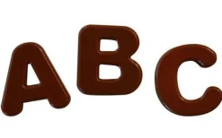 Molde bombones abecedario - Silikomart
