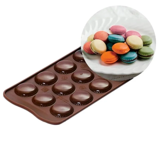 Molde bombones Macarons - Silikomart