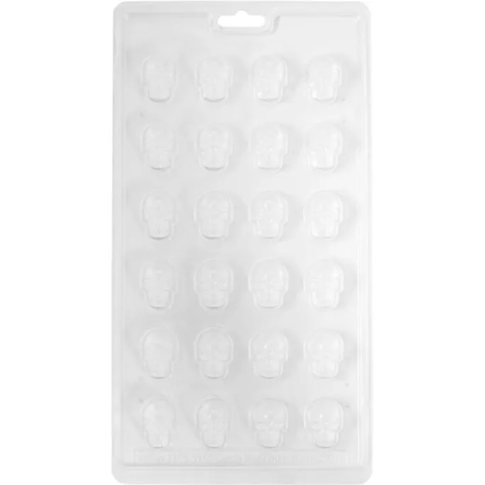 Molde 24 calaveras para candy melts - Wilton
