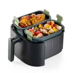 Molde cesta de silicona para freidora de aire 20 x 11 x 8,5 cm - Lékué