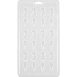 Molde 24 conejos y zanahorias para candy melts - Wilton