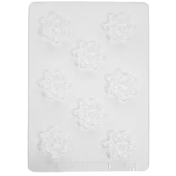 Molde copos de nieve 3 cm (8 cavidades)