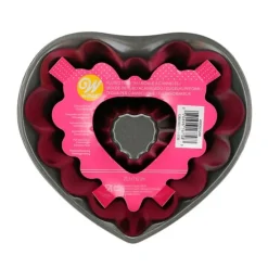 Molde corazón San Valentín 20 cm - Wilton