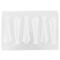 Molde corbatas de chocolate (6 cavidades)