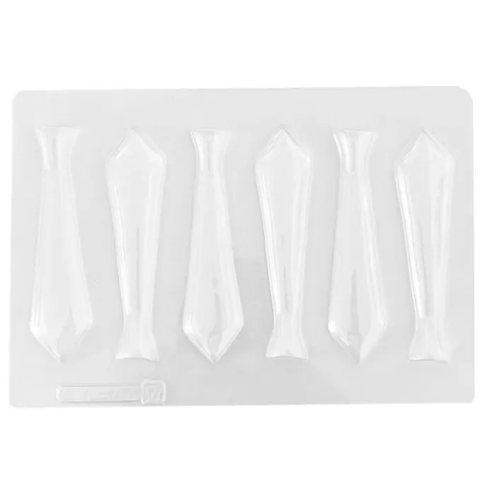Molde corbatas de chocolate (6 cavidades)