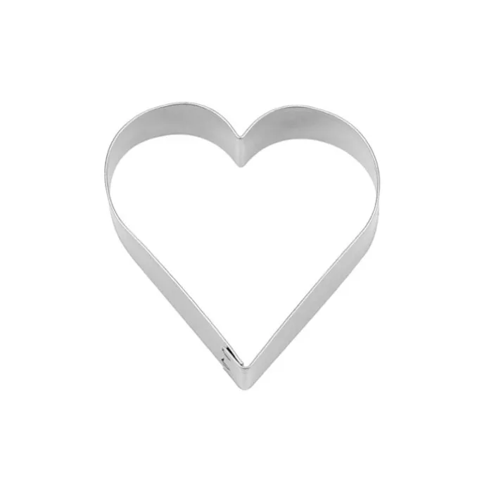 Molde cortador corazón 10,5 cm - Decora
