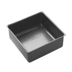 Molde cuadrado alto con base extraíble Master Class 18 cm - Kitchen Craft