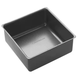 Molde cuadrado alto con base extraíble Master Class 23 cm - Kitchen Craft