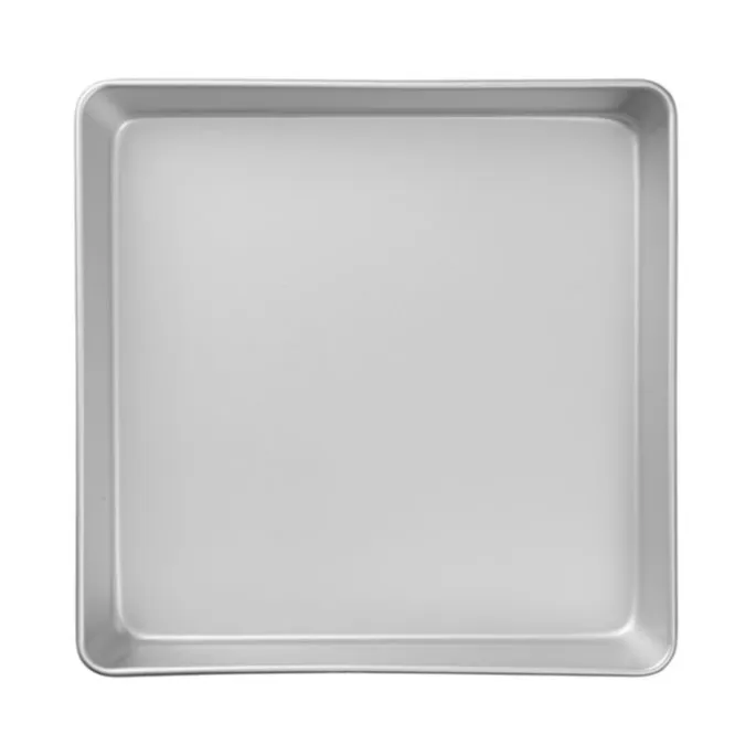 Molde cuadrado de aluminio anodizado Performance Pans 25 x 5 cm - Wilton