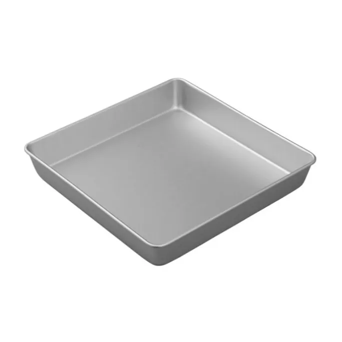 Molde cuadrado de aluminio anodizado Performance Pans 25 x 5 cm - Wilton