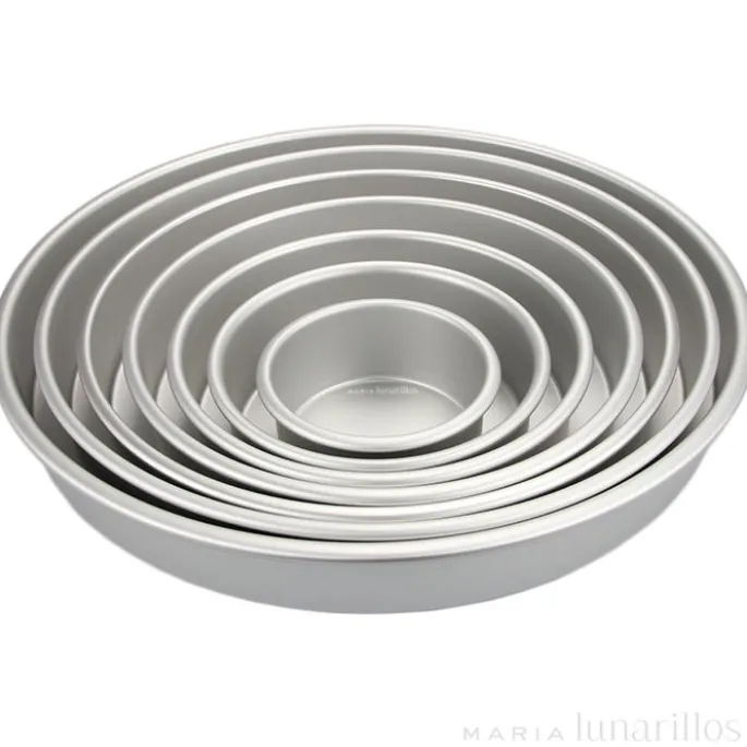 Molde de aluminio profesional redondo 20 x 5 cm - Decora