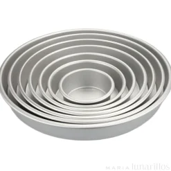 Molde de aluminio profesional redondo 25 x 5 cm - Decora