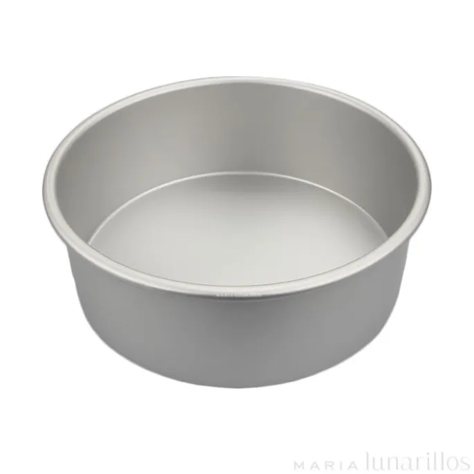 Molde de aluminio profesional redondo 20 x 7,5 cm - Decora