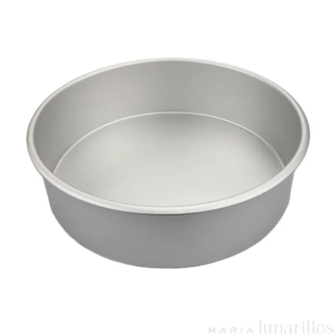 Molde de aluminio profesional redondo 22,9 x 7,5 cm - PME