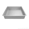 Molde de aluminio profesional cuadrado 30 x 7,5 cm - Decora