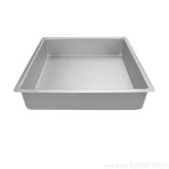 Molde de aluminio profesional cuadrado 30 x 7,5 cm - Decora