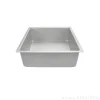 Molde de aluminio profesional cuadrado 25 x 10 cm - Decora