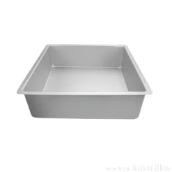 Molde de aluminio profesional cuadrado 30 x 10 cm - Decora