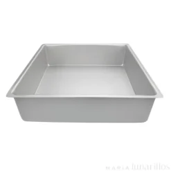 Molde de aluminio profesional cuadrado 35 x 10 cm - Decora