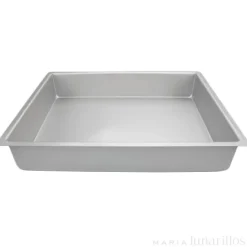 Molde de aluminio profesional rectangular 40 x 30 x 7,5 cm - Decora