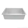 Molde de aluminio profesional rectangular 30 x 20 x 10 cm - Decora