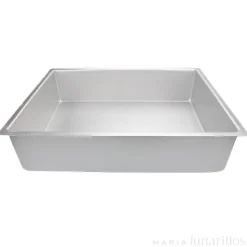 Molde de aluminio profesional rectangular 40 x 30 x 10 cm - Decora