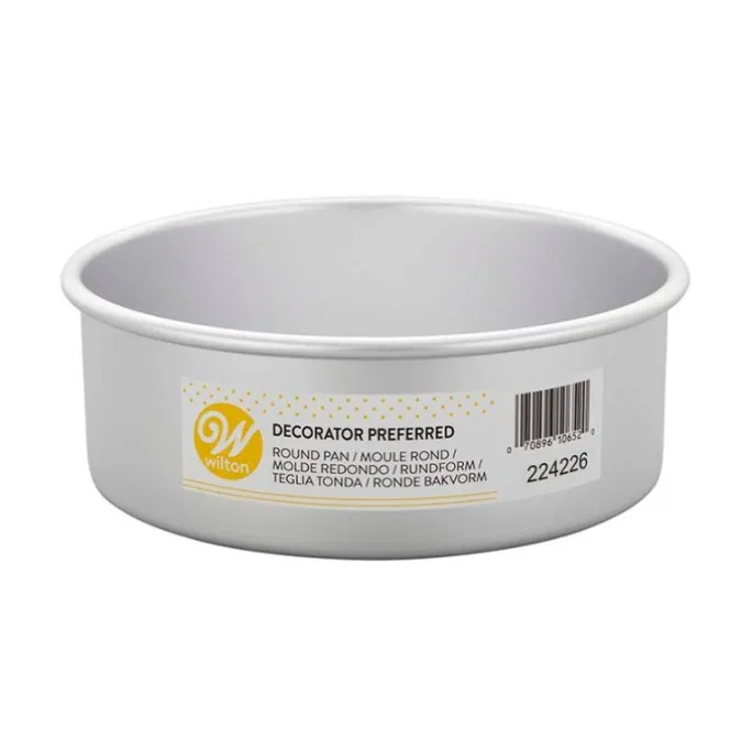 Molde de aluminio redondo 20 cm - Wilton
