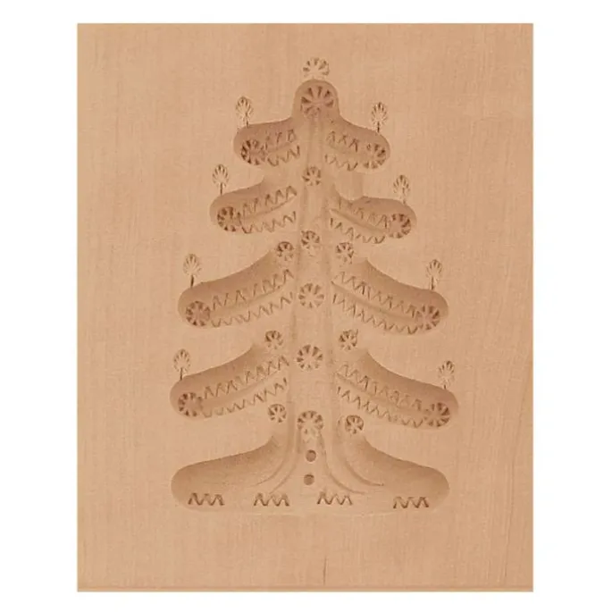 Molde de madera para Speculoos árbol de Navidad - Städter