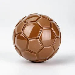 Molde de policarbonato 3 balones de fútbol de chocolate - Martellato