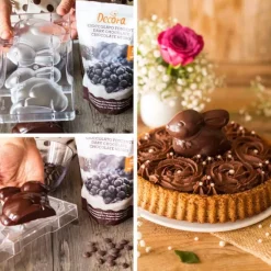 Molde de policarbonato para conejo de chocolate - Decora