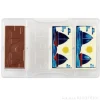 Molde de policarbonato para 4 tabletas de chocolate velero - Decora