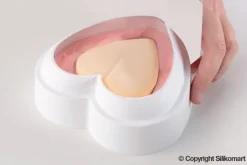 Molde de silicona Amore con cortador - Silikomart Professional