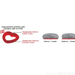 Molde de silicona Amore con cortador - Silikomart Professional