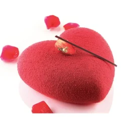 Molde de silicona Amore con cortador - Silikomart Professional