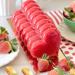 Molde de silicona Bûche Coeur corazones - Silikomart