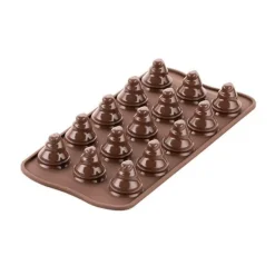 Molde de silicona bombones Choco Trees - Silikomart